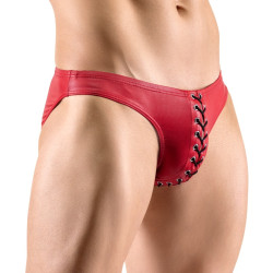 Svenjoyment Slip avec cordon Zonio Rouge